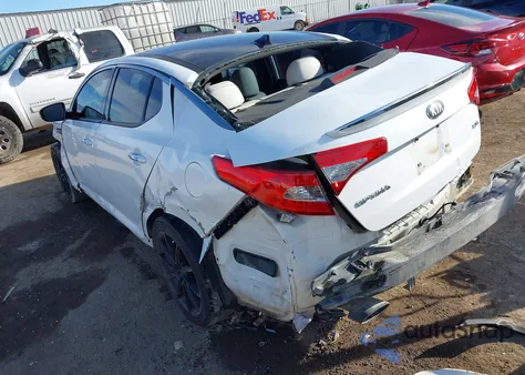 2013 Kia Optima Sx from USA, damaged, VIN 5XXGR4A65DG152388